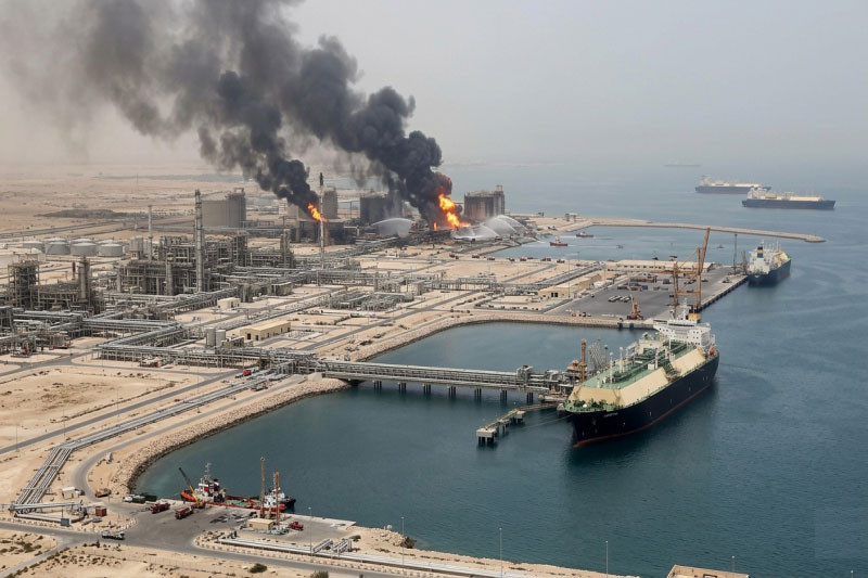 কাতারের গ্যাসক্ষেত্র